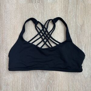 lululemon athletica Black Strappy Sports Bra